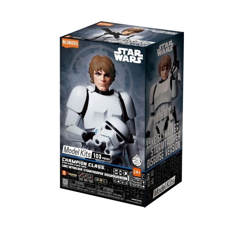 BLOKEES Star Wars EPIV: A New HopeChampion Class 04 Luke Skywalker Stormtrooper disguise version 1