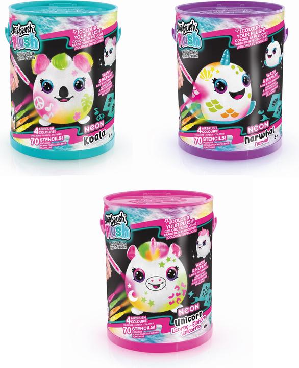 Airbrush Plush-Neon Canal Toys 2