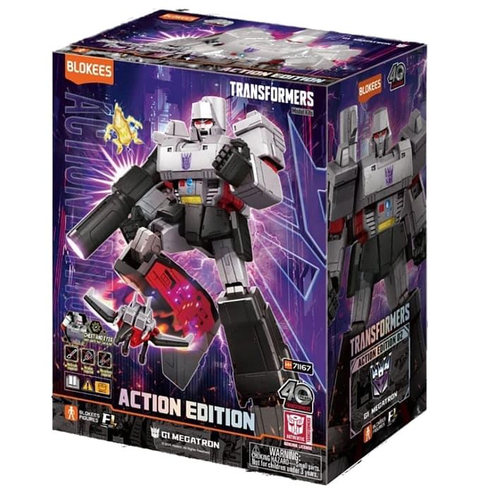 Transformers Action Edition 02 G1 Megatron
Model Kits - 237 pieces 0