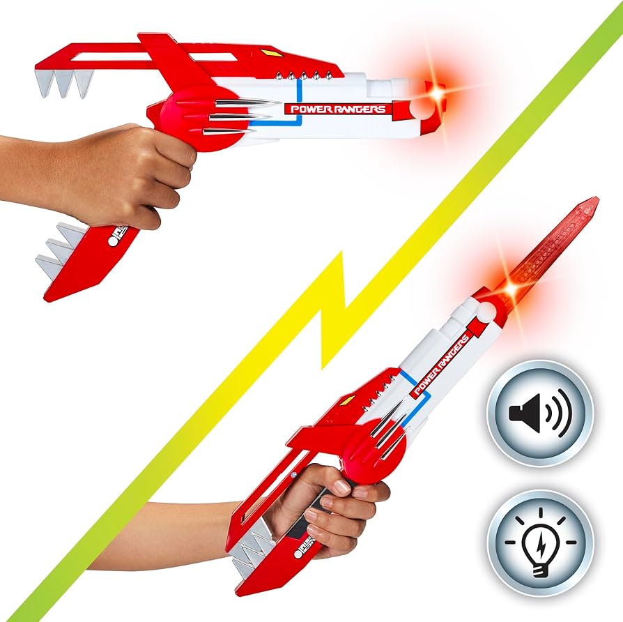 POWER RANGERS BLADE BLASTER  CON LUZ Y SONIDO1