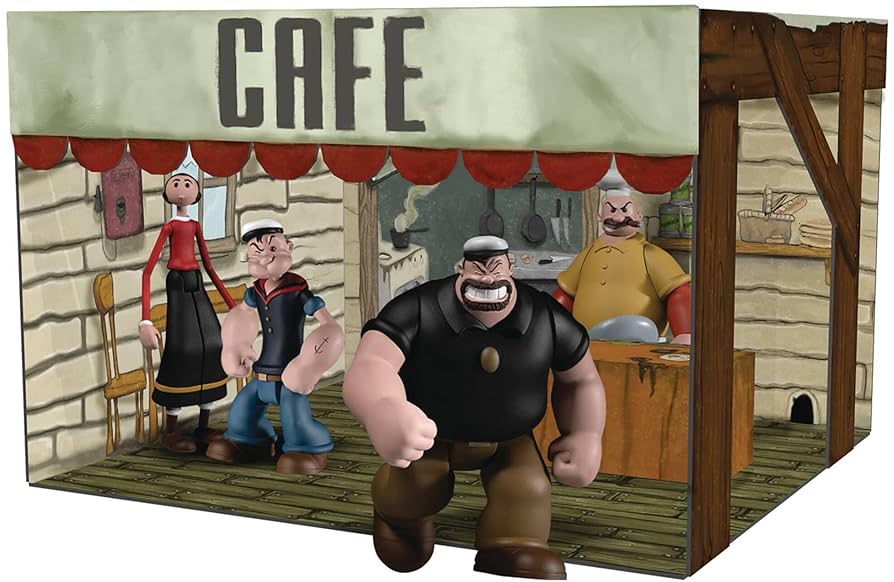 MEZCO POPEYE DELUXE BOX SET 1