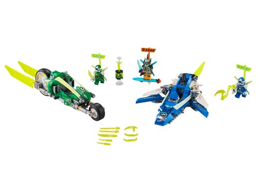 LEGO NINJAGO VEHÍCULOS SUPREMOS DE JAY Y LLOYD 2