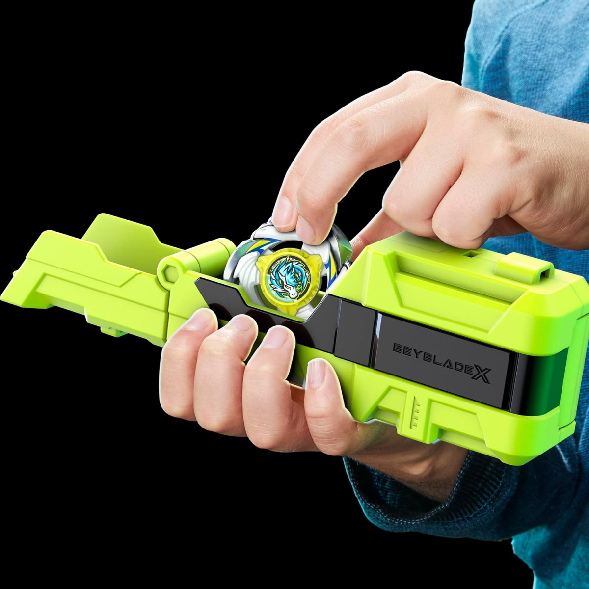 Beyblade X Blast Pegasus ATr 'Clip & Rip Launcher Set3