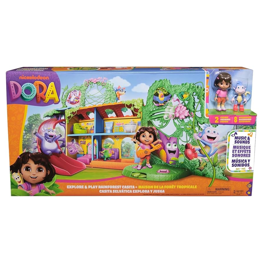 DORA CASA EXPLORA Y JUEGA SELVA TROPICAL 0