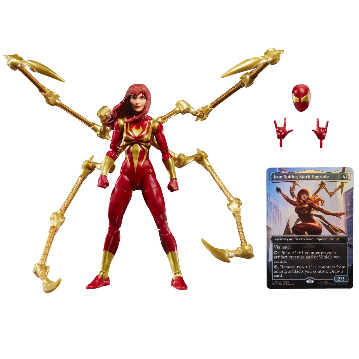 Marvel Legends 6 Figures - Magic: The Gathering - Mary Jane Watson (Iron Spider)- 5L002