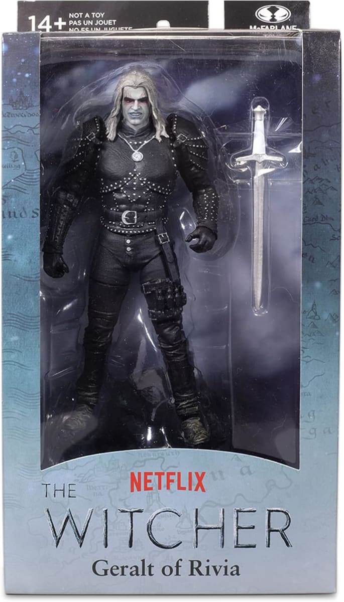 The Witcher Geralt of Rivia Witcher Mode (Temporada 2) McFarlane Toys Netflix 0