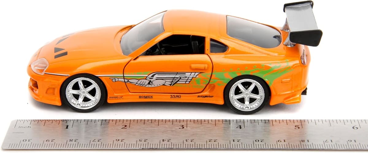 JADA TOYS FAST AND FURIOUS TOYOTA SUPRA ORANGE 19953