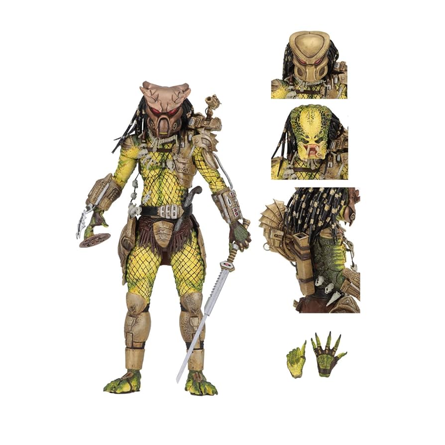 Predator 7  Scale Figures - Ultimate Elder Golden Angel1