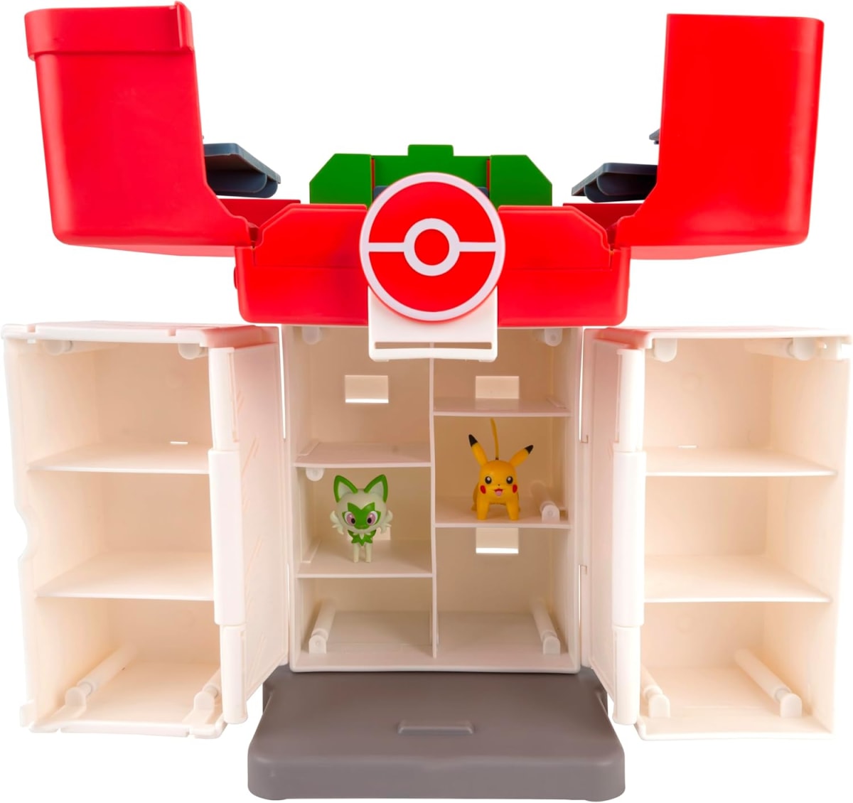POKEMON FIGURA MEDIUM PLAYSET CASE CON PIKACHU Y SPRIGATITO7
