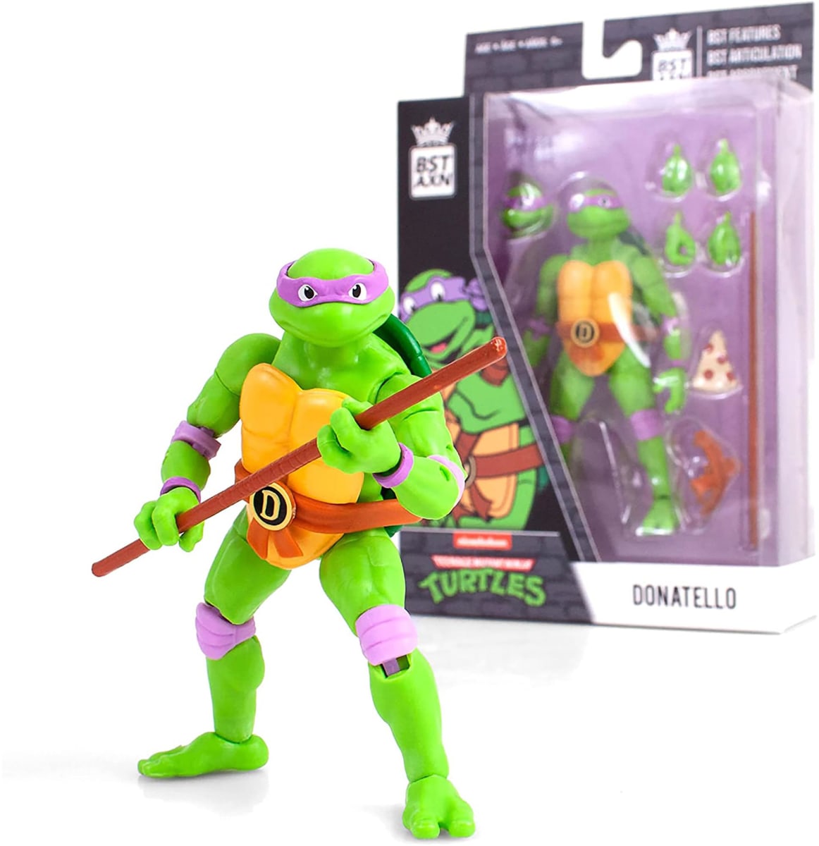 Donatello (Teenage Mutant Ninja Turtles) BST AXN 5pulg Action Figure 0