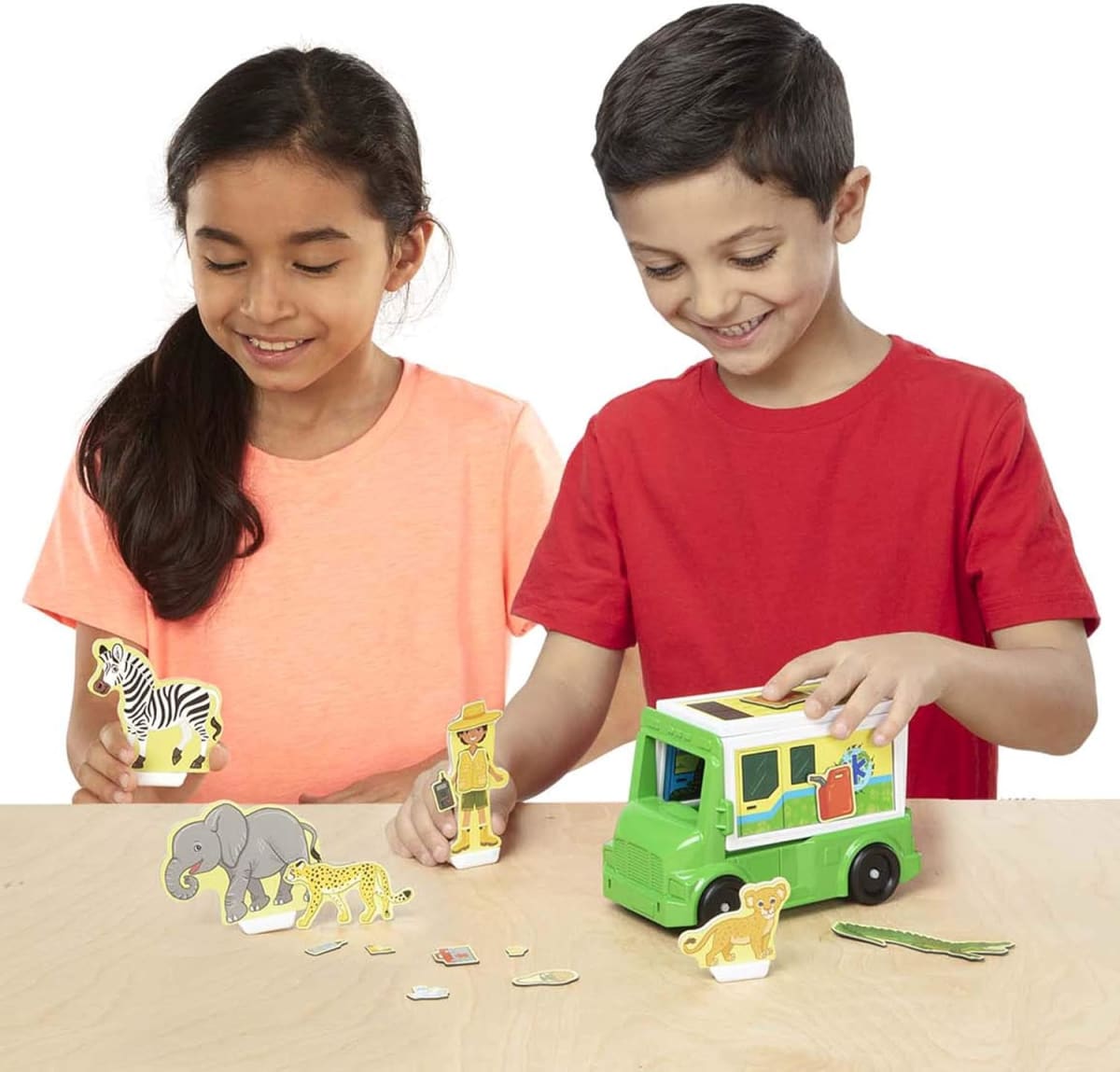 MELISSA & DOUG Magnetivity Magnetic Building Play Set - Safari1