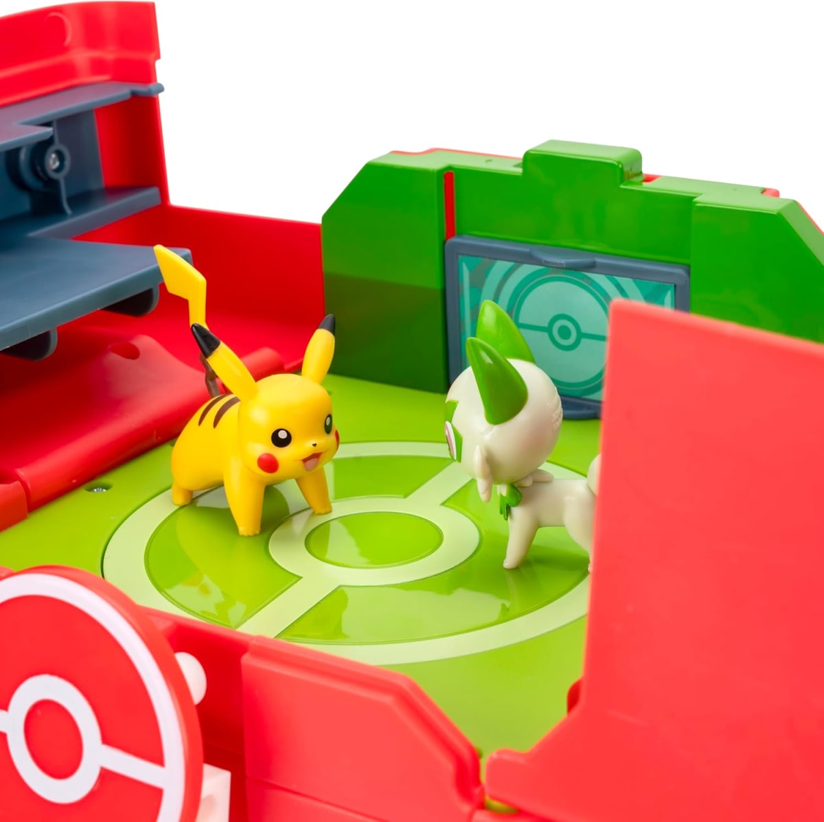 POKEMON FIGURA MEDIUM PLAYSET CASE CON PIKACHU Y SPRIGATITO5