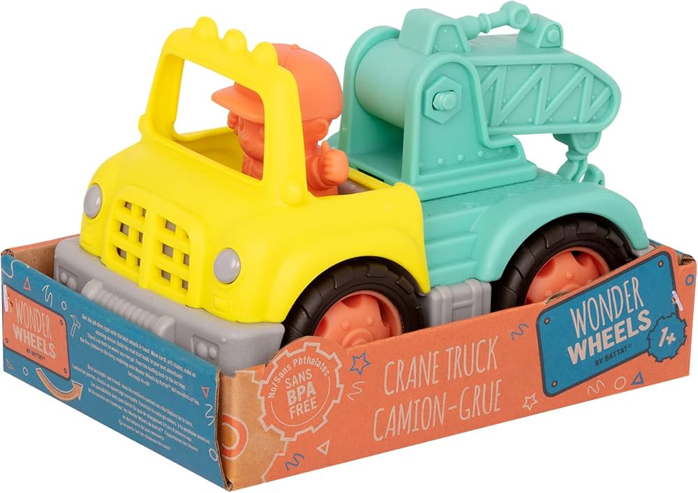 BA Battat Toy Ve1043Z Little Tow Truck  43944 0