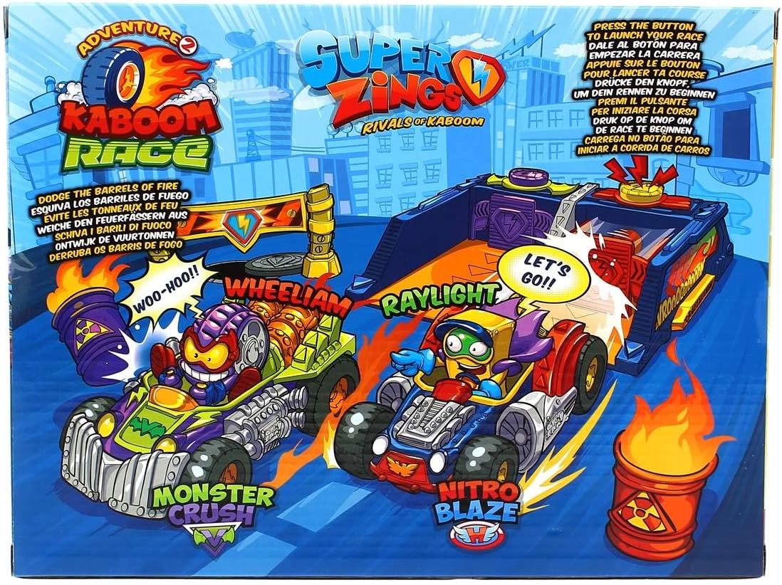 SUPERZINGS S PLAYSET 1X4 ADVENTURE2 KABOOM RACE1
