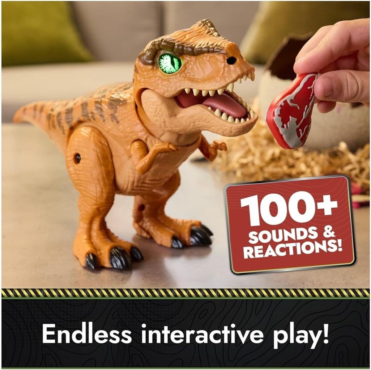 JURASSIC WORLD T-REX ECLOSIÓN DINO INTERACTIVO7