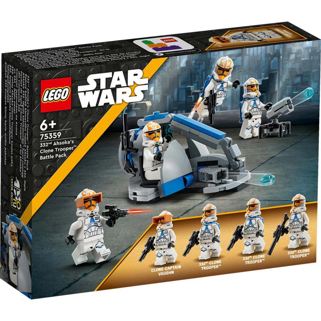 PACK DE COMBATE: CLON TROOPERS DE LA 332 DE AHSOKA 0