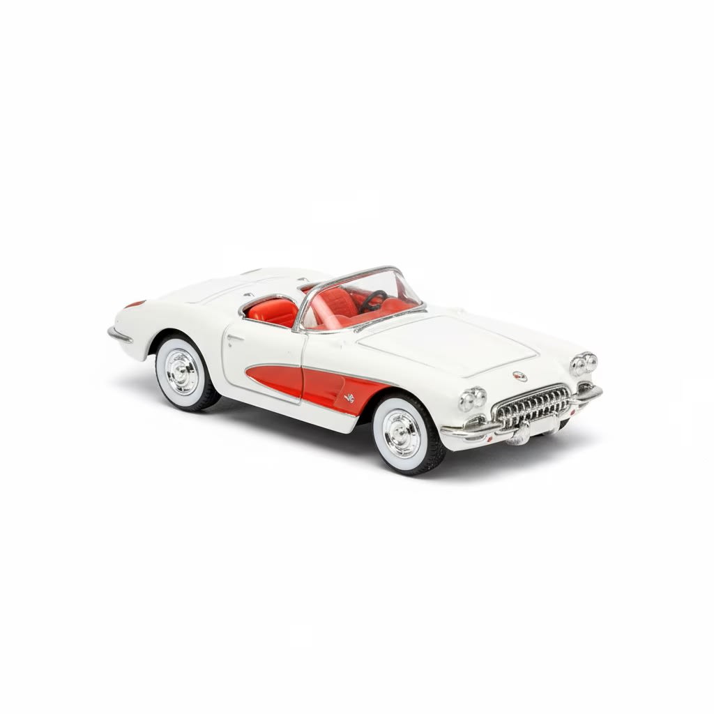 WELLY - AUTO CHEVROLET CORVETTE 19572