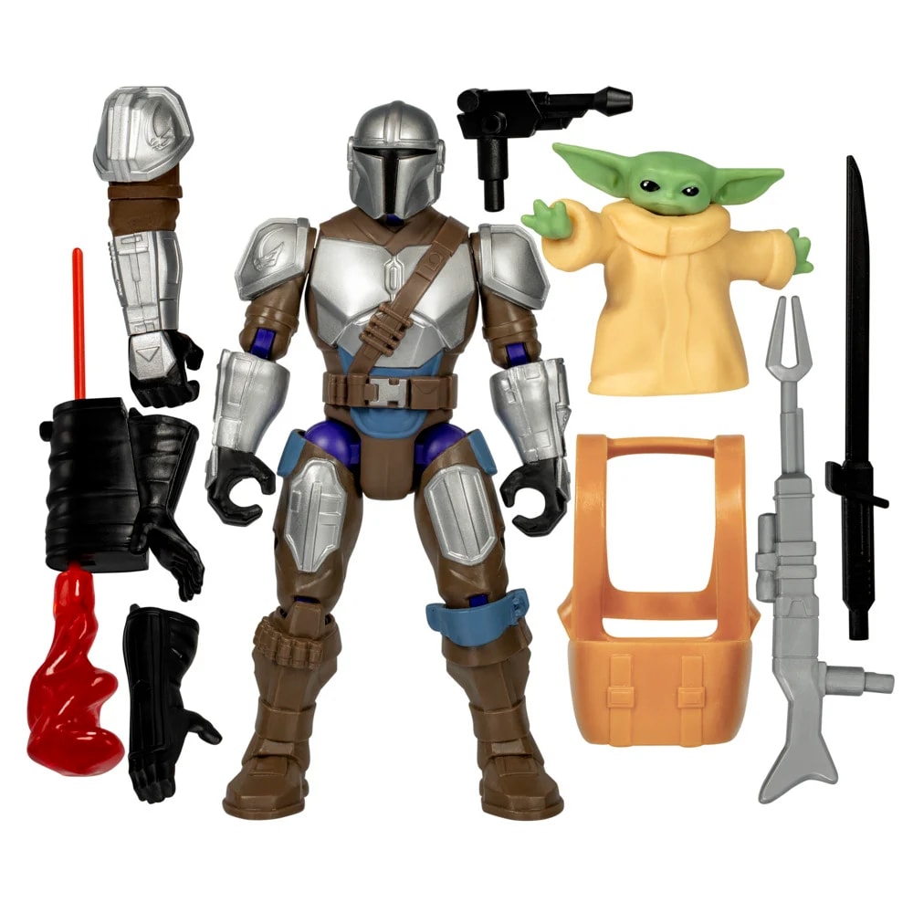 SW MIXMASHERS MANDO AND GROGU DLX FIGURE1