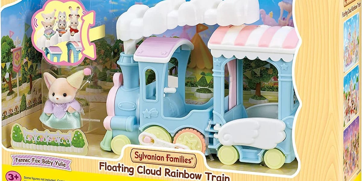 Floating Cloud Rainbow Train 0