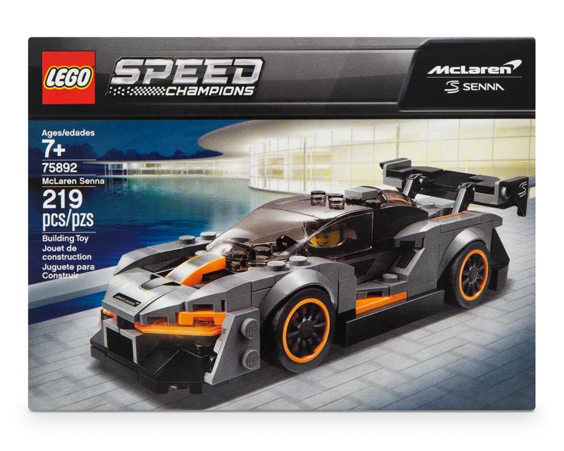 LEGO SPEED CHAMPIONS MCLAREN SENNA 0