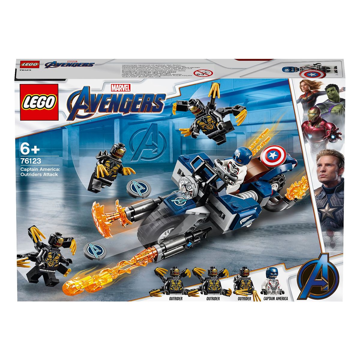 LEGO MARVEL CAPITÁN AMÉRICA ATAQUE DE LOS OUTRIDERS 0