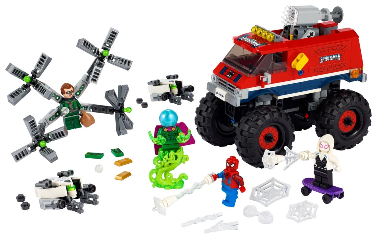 LEGO SPIDERMAN MONSTER TRUCK VS MYSTERIO 2