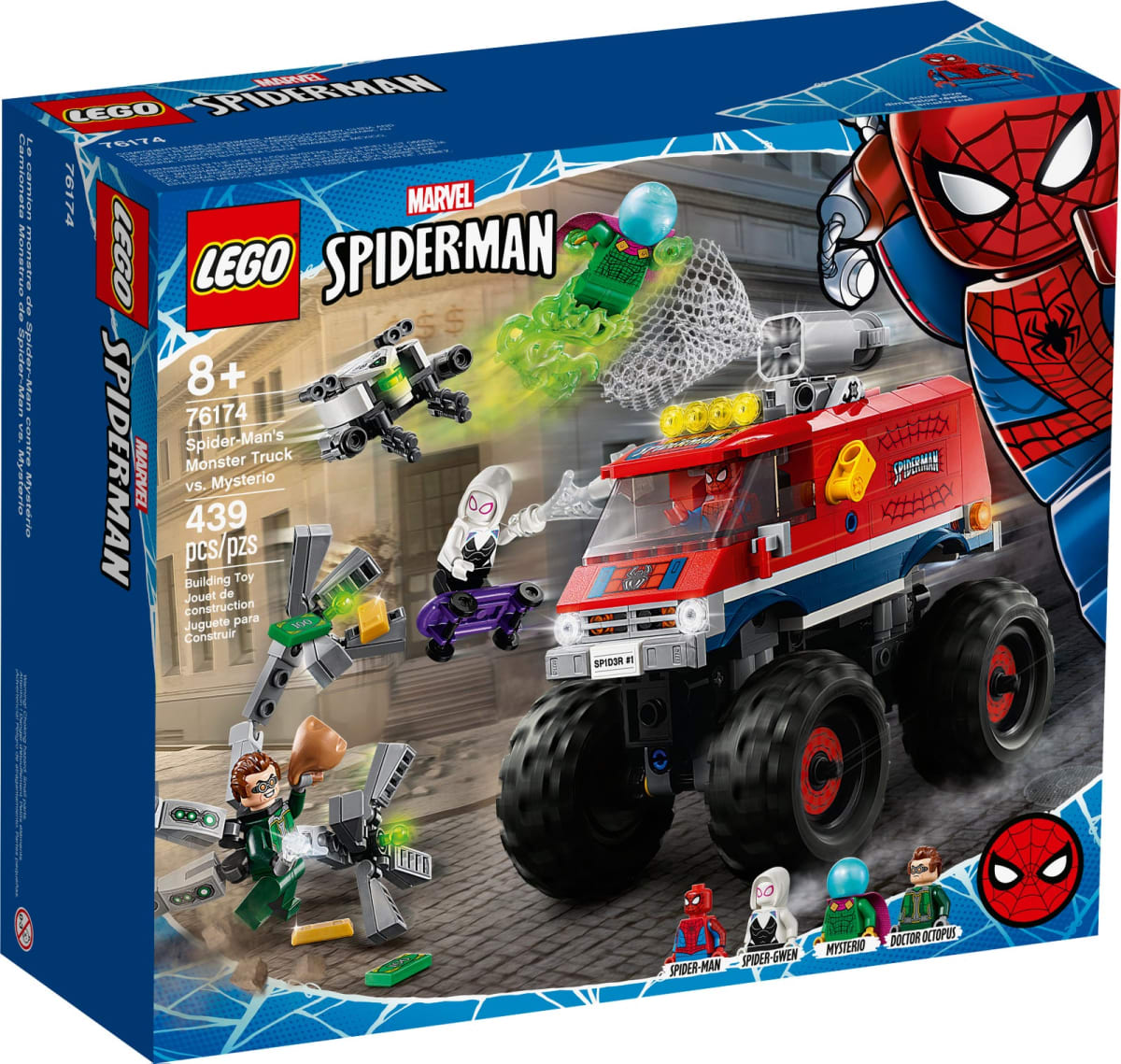LEGO SPIDERMAN MONSTER TRUCK VS MYSTERIO  0