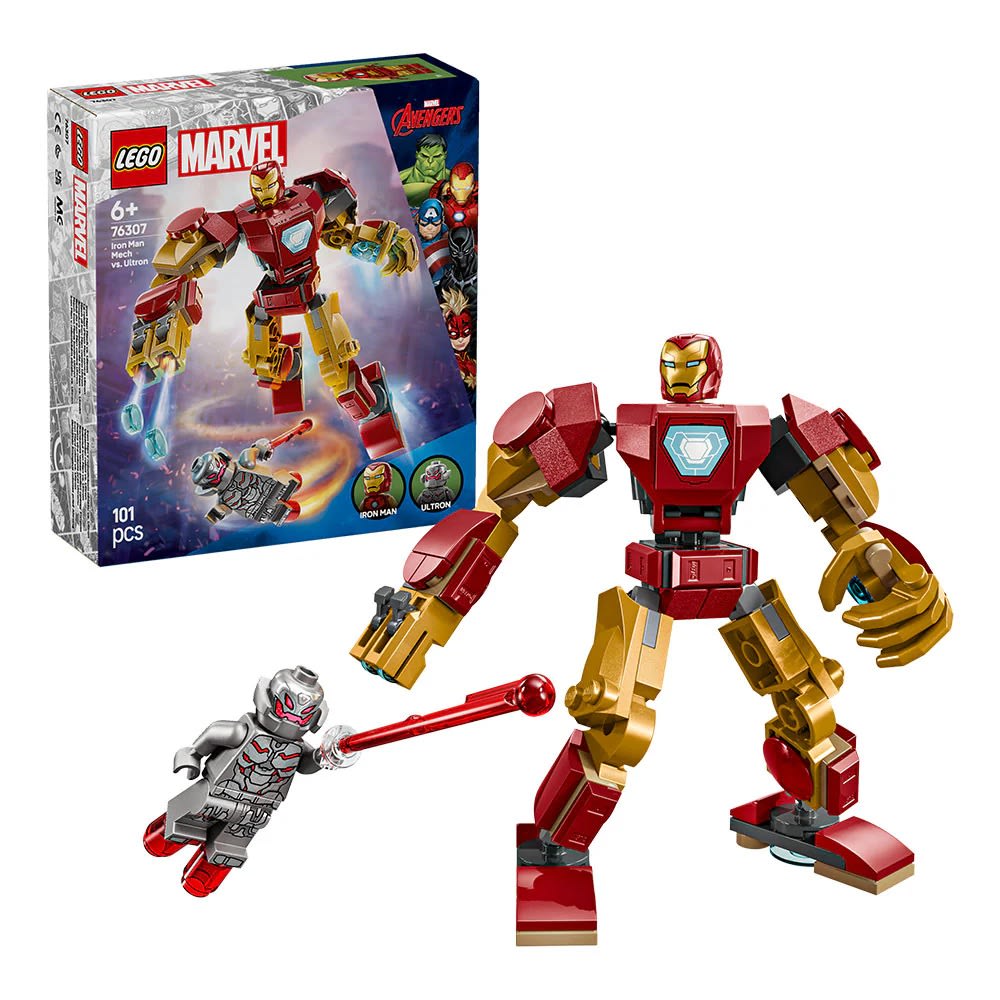 LEGO MARVEL ARMADURA ROBÓTICA DE IRON MAN VS. ULTRÓN2