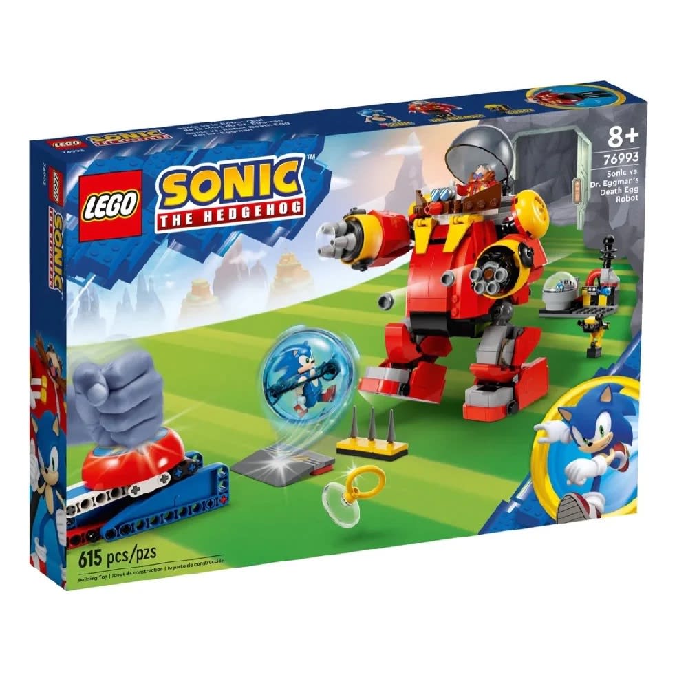 LEGO SONIC VS ROBOT DEAH EGG DEL DR. EGGMAN 0
