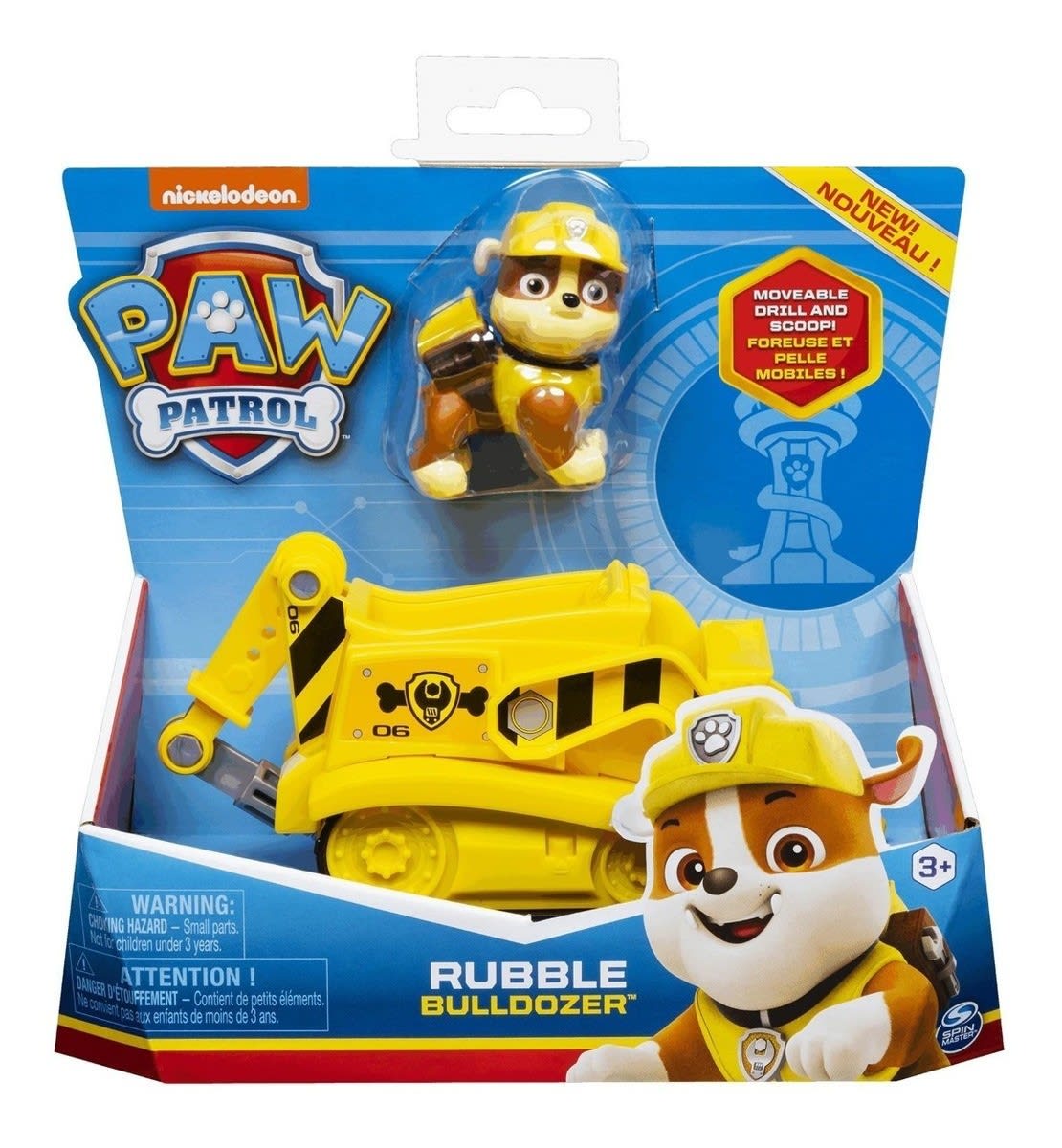 PAW PATROL PATRULLA CANINA MODELO RUBBLE 0