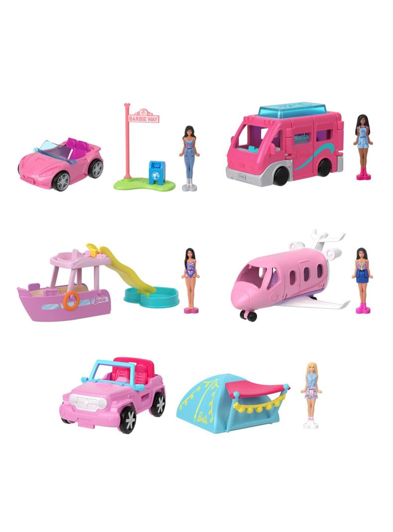 Barbie Mini Vehículos y Sets SURTDO2