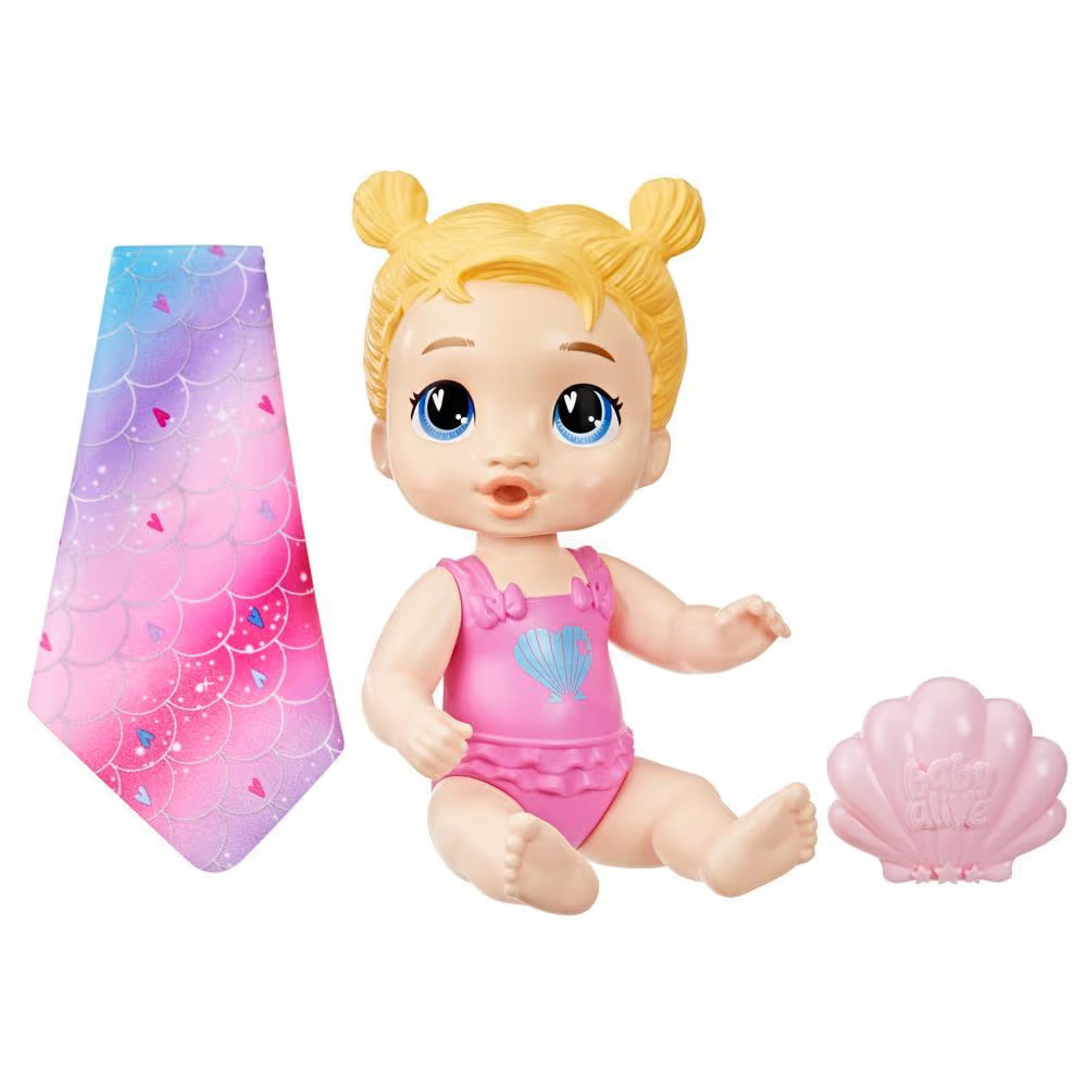 BABY ALIVE MERMAID SPLASH BLDH HARPER2