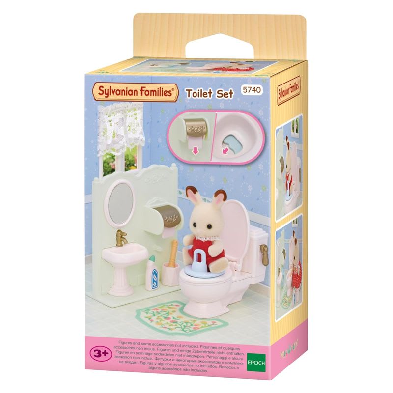 TOILETTES  SYLVANIAN FAMILIES 1