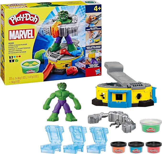 PLAY-DOH HULK APLASTA Y MOLDEA1