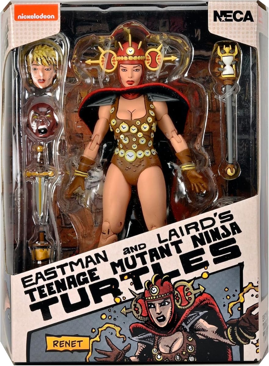 Teenage Mutant Ninja Turtles Mirage Comics Renet Figura de 7 Pulgadas 0