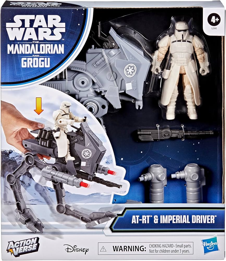 Star Wars ActionVerse AT-RT & Imperial Remnant AT-RT 1