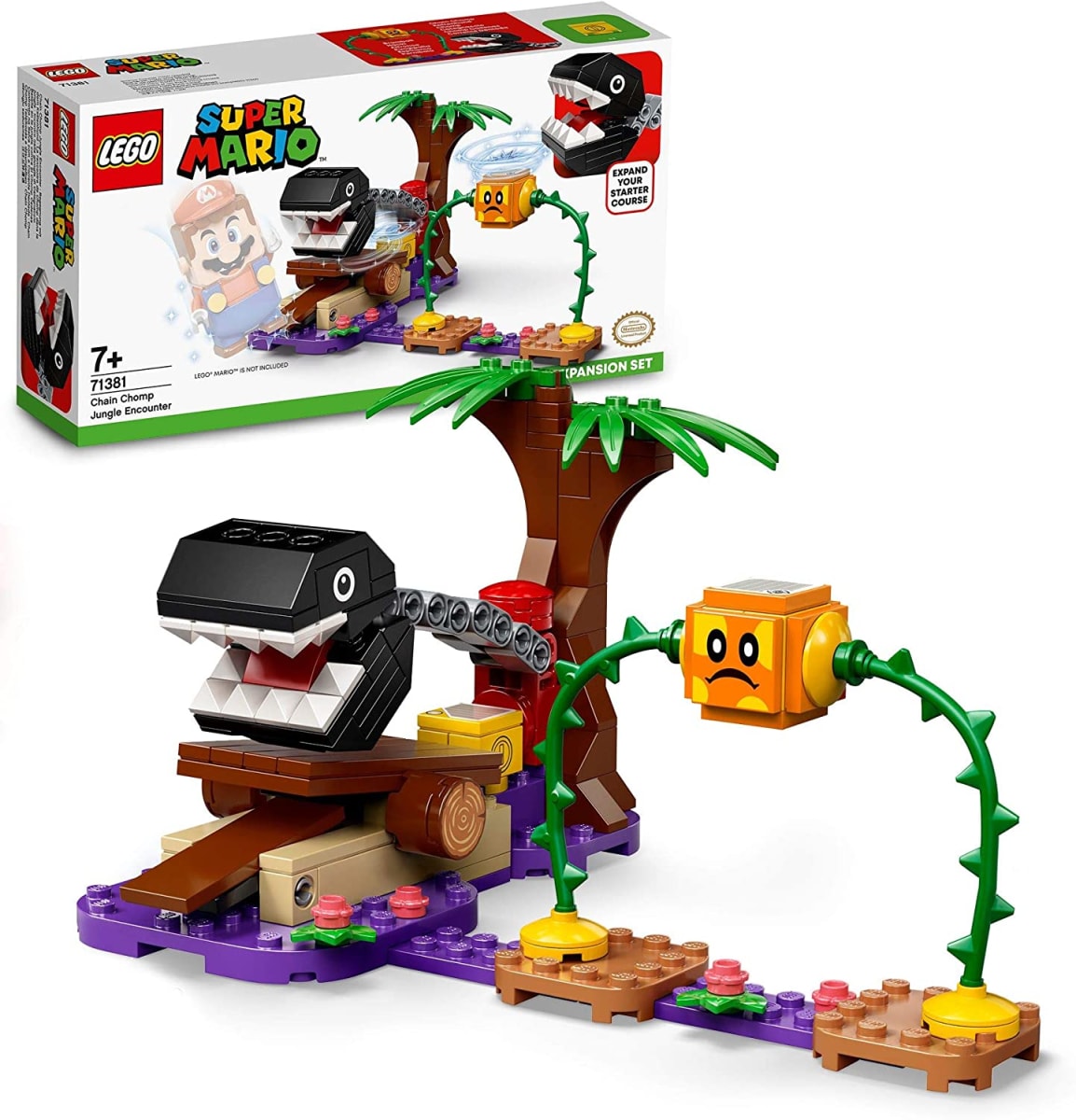 Super Mario Chain Chomp Jungle - Kit Expansión3