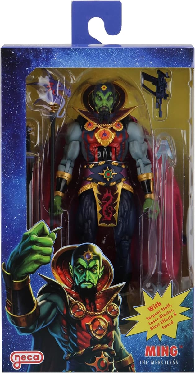 King Features Figura de defensores de la Tierra - Ming The Merciless 7
