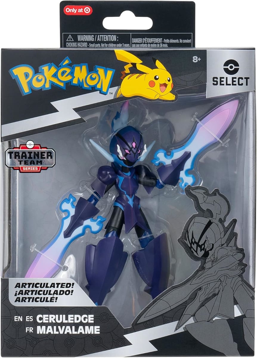 POKEMON FIGURA CERULEDGE 15 CM SUPER ARTICULADA 0