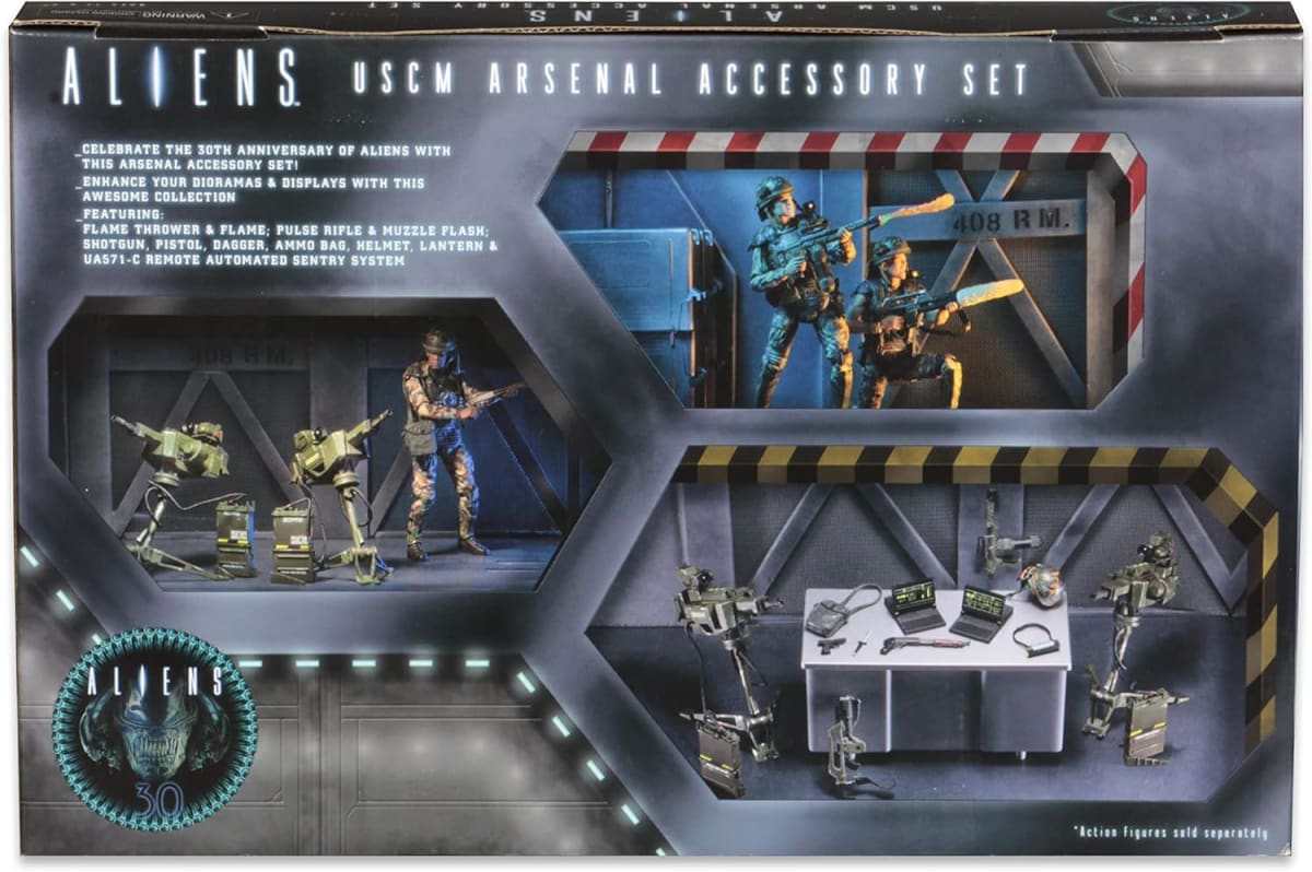 Aliens - Accessory Pack - USCM Arsenal Weapons Pack (Case 6)3