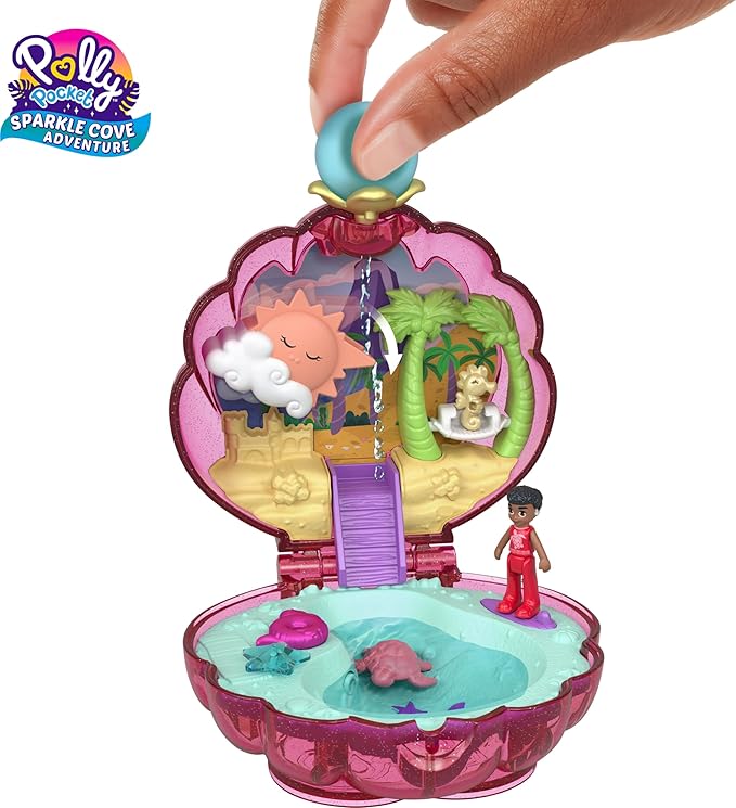 POLLY POCKET DE JUEGO COMPACTO CONCHITA BAHÍA MÁGICA1