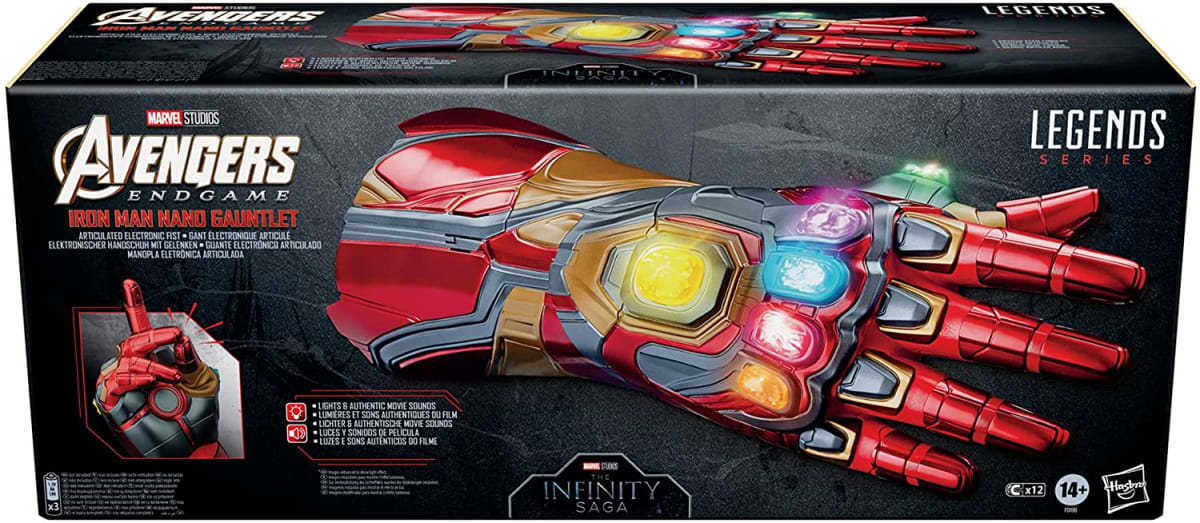 MARVEL LEGENDS AVENGERS ENDGAME - NANO GUANTLET IRON MAN 0