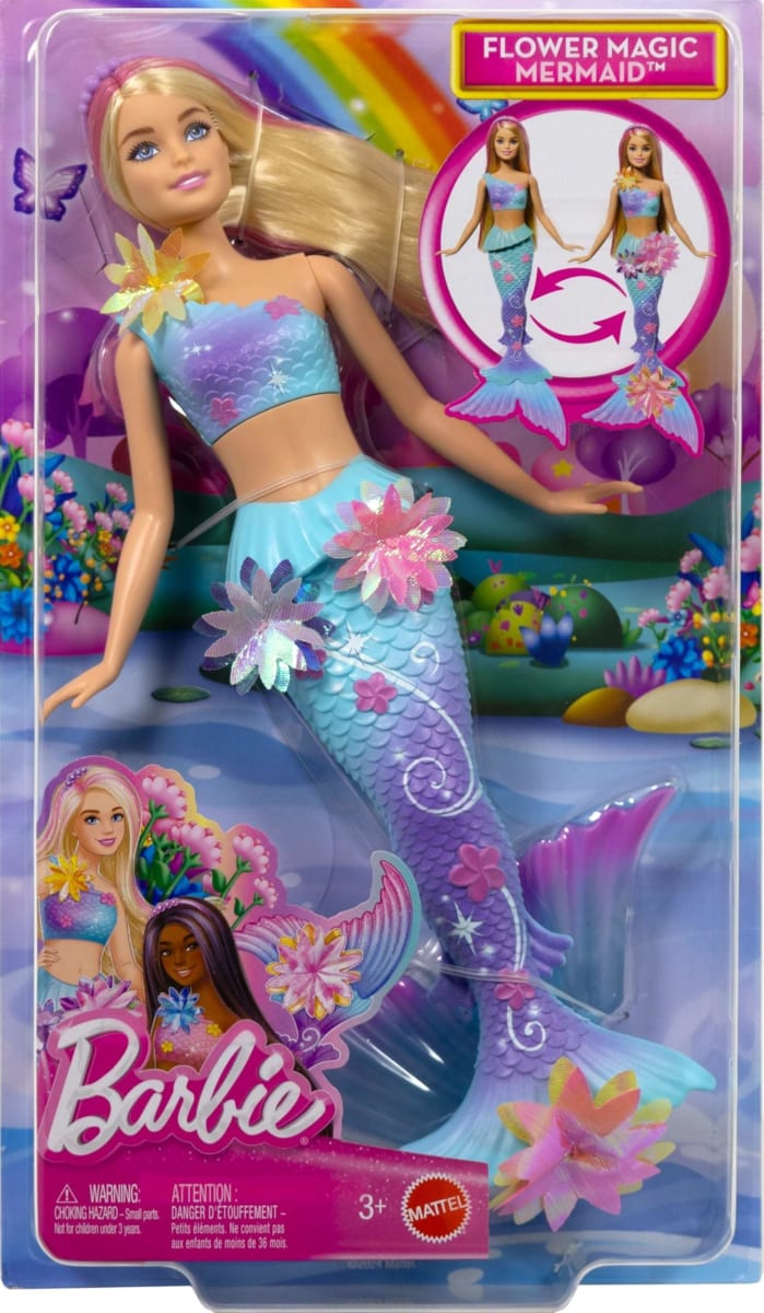 BARBIE  FLOWER MAGIC MERMAID 1