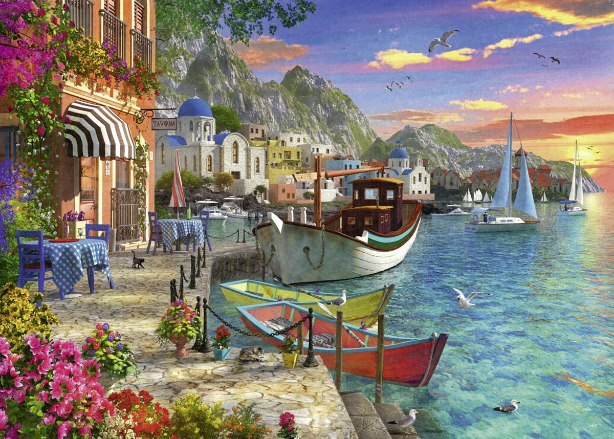 RAVENSBURGER PUZZLE MARAVILLOSA GRECIA 1000 PIEZAS2