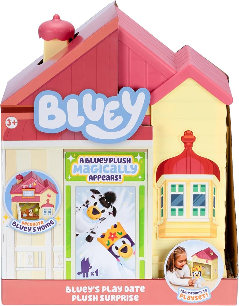 BLUEY CASA CON PELUCHE SORPRESA 1