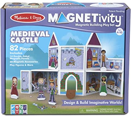 MELISSA & DOUG MAGNETIVITY - MEDIEVAL CASTLE 1