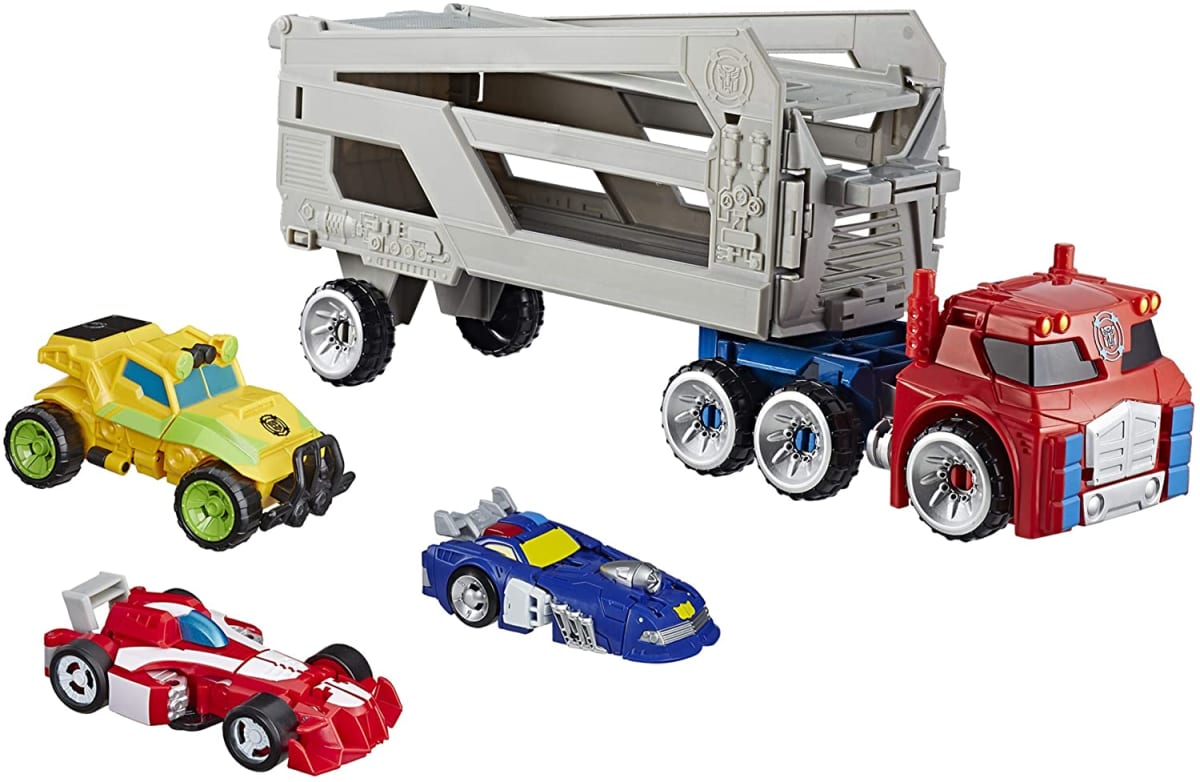 TRANSFORMERS OPTIMUS PRIME TRAILER BUNDLE2