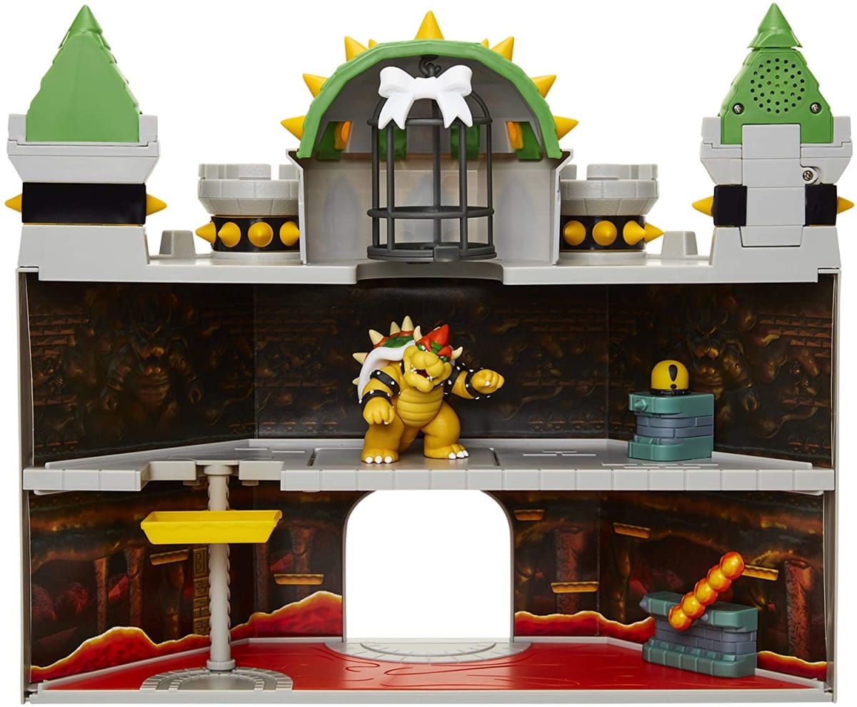 SM DELUXE CASTLE PLAYSET CON SONIDOS DE FIGURAS Y MUCHAS PARTES INTERACTIVAS 400201