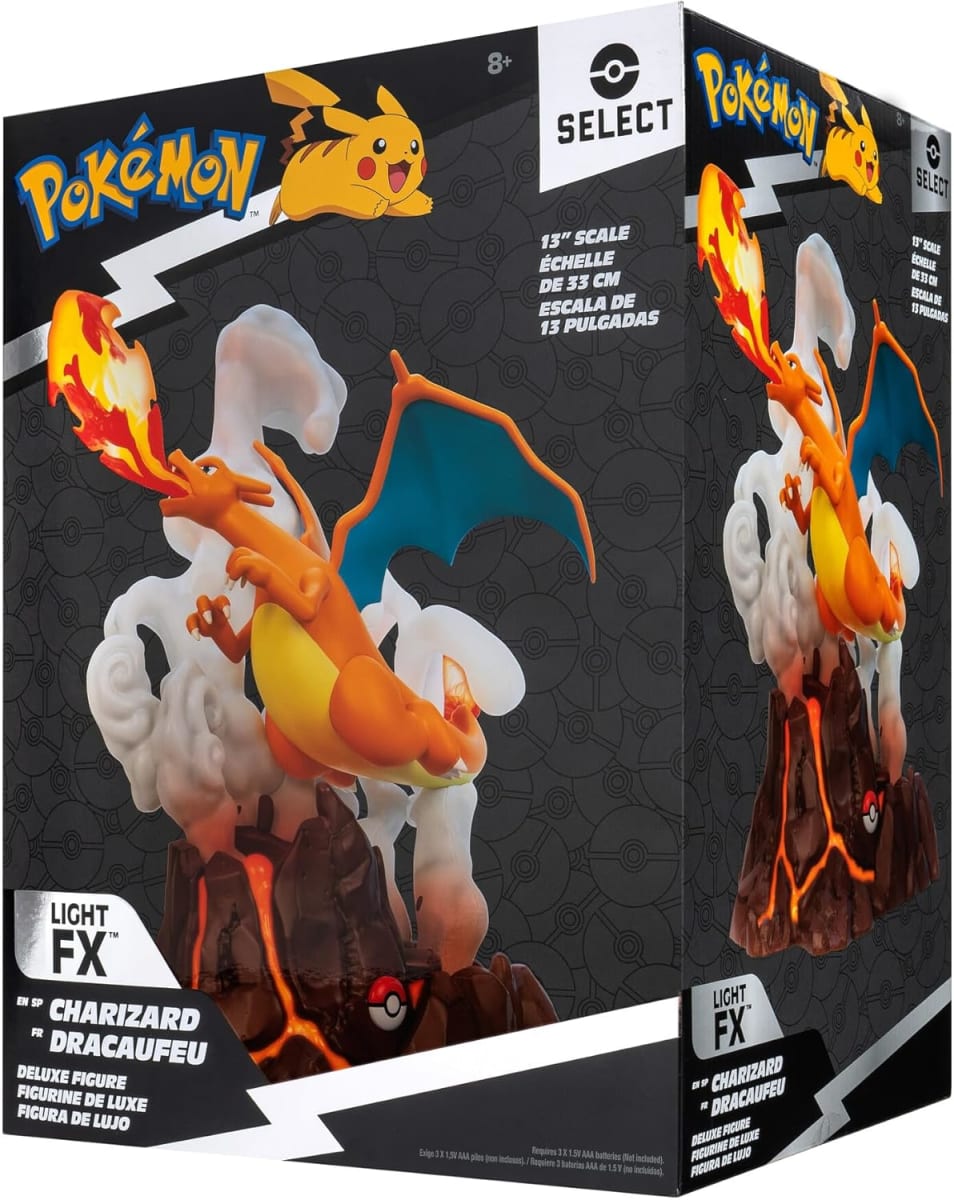POKEMON FIGURA DE CHARIZARD ESTATUA COLECCIONISTA DE LUJO 0