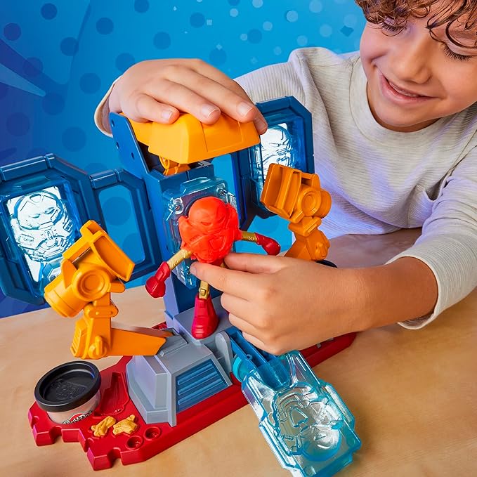 PLAY-DOH IRON MAN LABORATORIO DE ARMADURAS2